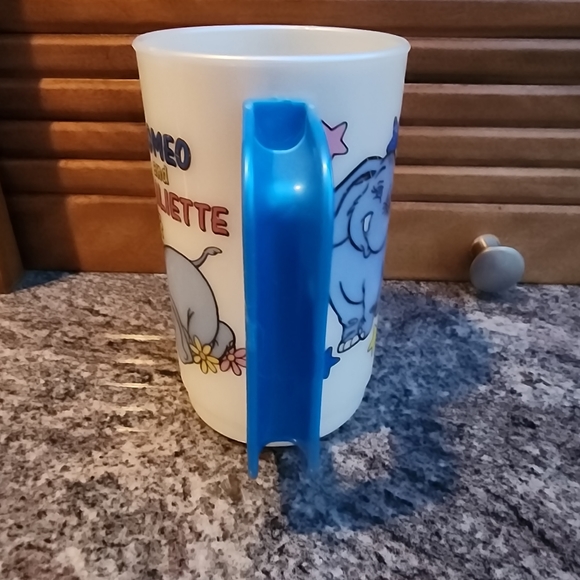 Vintage Ringling Bros and Barnum & Bailey Circus Plastic 22oz Mug- Elephants - Picture 3 of 6